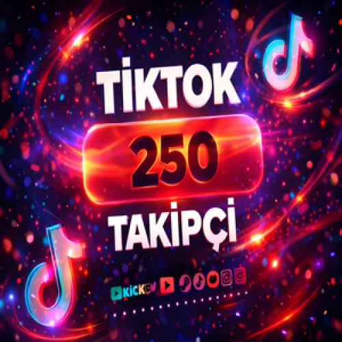  ⭐GARANTİLİ⭐TİKTOK 250 TAKİPÇİ⚡